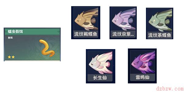2022原神钓鱼点分布位置