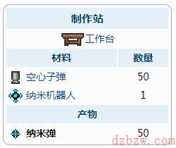 泰拉瑞亚纳米弹介绍
