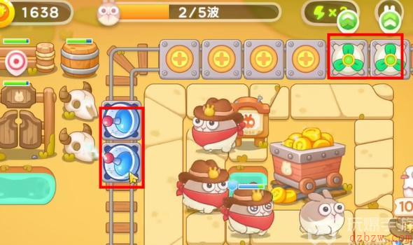 保卫萝卜4波仔很忙第26关怎么过