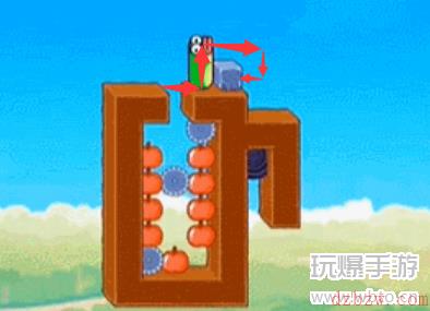 贪吃的苹果蛇第132关怎么过