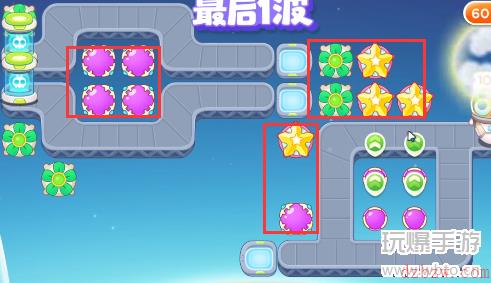 保卫萝卜4太空穿越第14关攻略