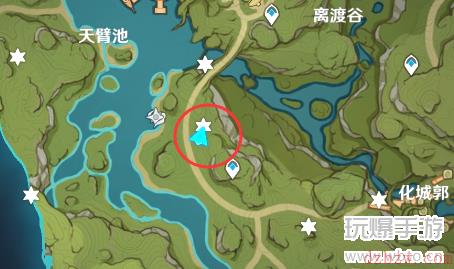 原神3.0版本天臂池草神瞳位置