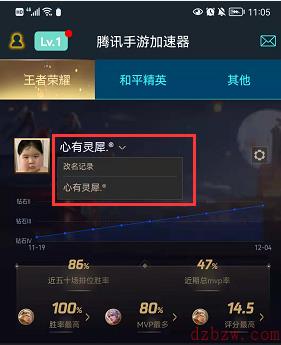 王者荣耀改名记录查询