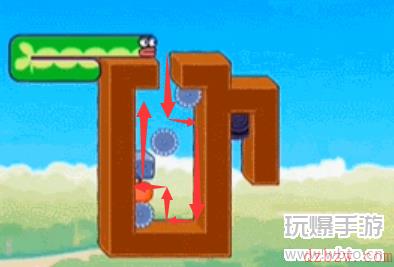 贪吃的苹果蛇第132关怎么过