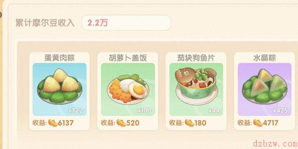摩尔庄园蛋黄肉粽怎么升级
