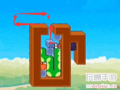 贪吃的苹果蛇第132关怎么过
