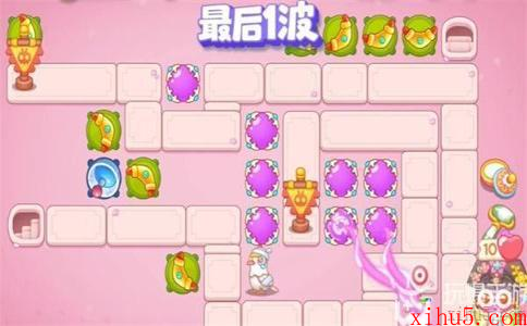 保卫萝卜4秋妃传第87关怎么过