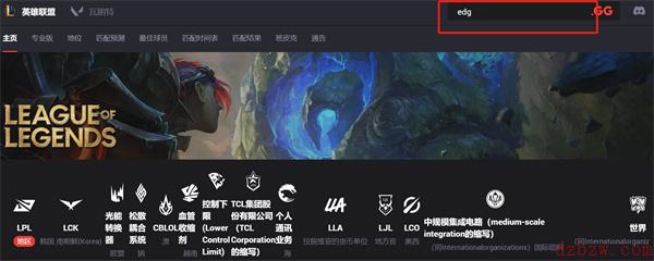 opgg怎么查edg战队成员