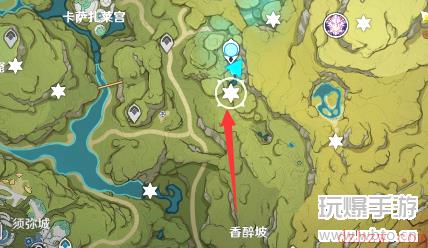 原神3.0版本香醉坡草神瞳位置