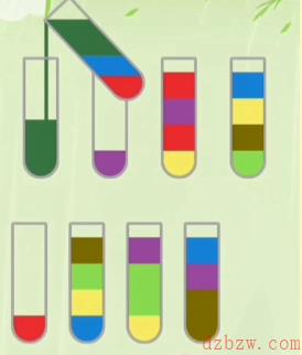 水排序拼图第11关攻略