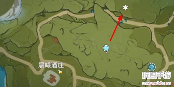 原神蒙德地灵龛位置图