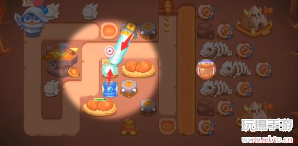 保卫萝卜4饿龙传说第6关攻略
