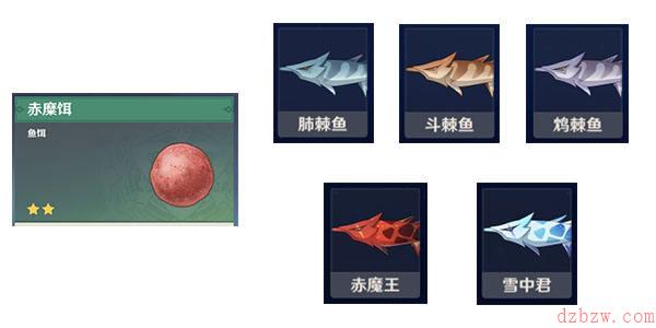2022原神钓鱼点分布位置
