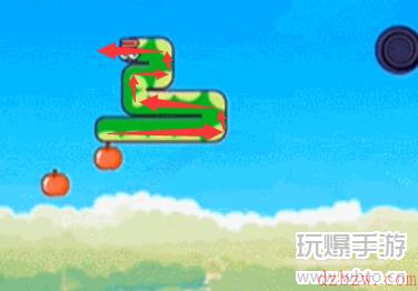 贪吃的苹果蛇第127关怎么过