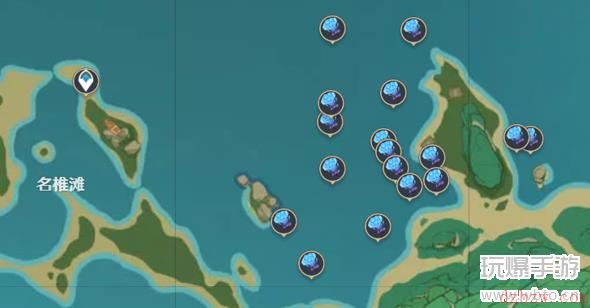 原神海灵芝最全分布图