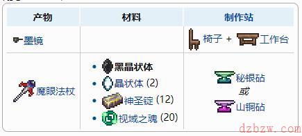 泰拉瑞亚黑晶状体介绍