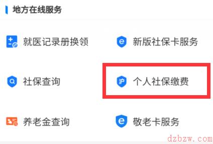 支付宝怎么交社保缴费2020