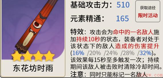 原神妮露武器推荐