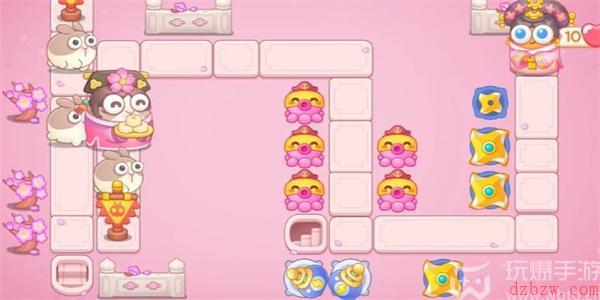 保卫萝卜4秋妃传第1关怎么过