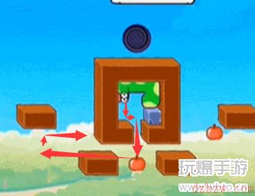贪吃的苹果蛇第131关怎么过