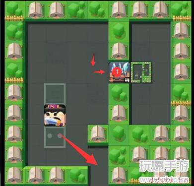 推箱子大神版第六关攻略