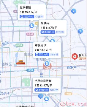 百度地图新房怎么查找