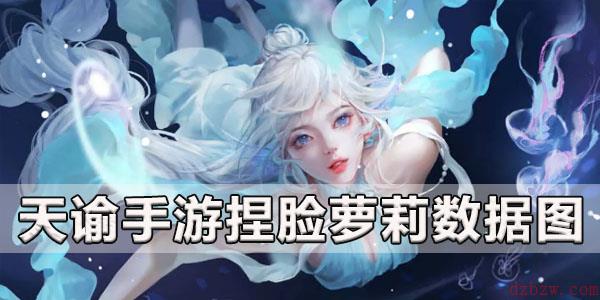 天谕手游捏脸萝莉数据图