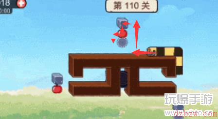 贪吃的苹果蛇第110关怎么过