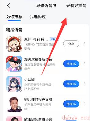 王涛导航语音包怎么设置