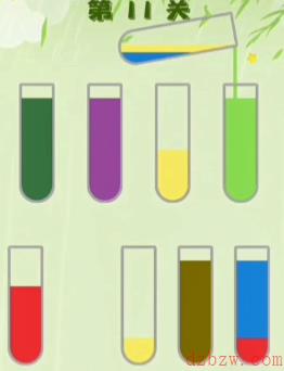 水排序拼图第11关攻略