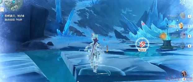 原神雪山挑战怎么过