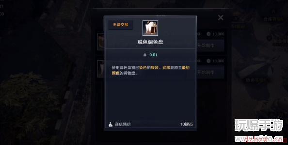 黑色沙漠手游时装染色