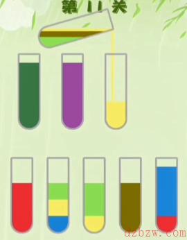 水排序拼图第11关攻略