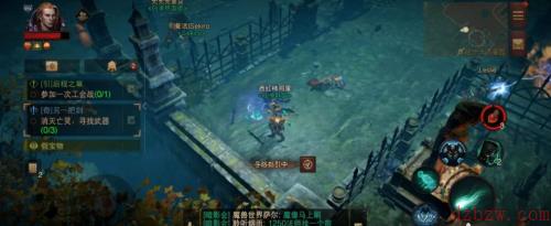 暗黑破坏神不朽阿什沃德墓园奇遇任务攻略