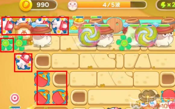 保卫萝卜4波仔很忙第21关怎么过