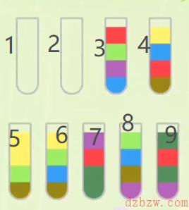 水排序谜题第16关攻略