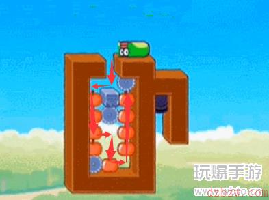 贪吃的苹果蛇第132关怎么过