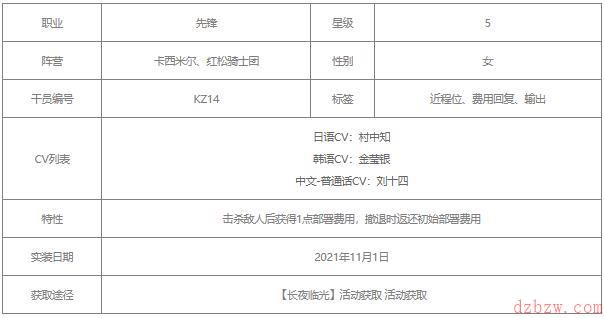 明日方舟野鬃值得练吗