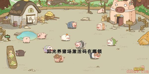 阳光养猪场激活码在哪领
