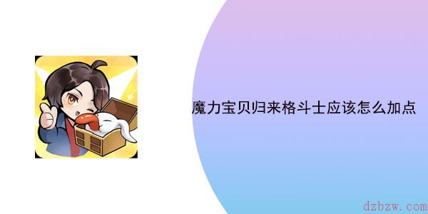 魔力宝贝归来格斗士应该怎么加点