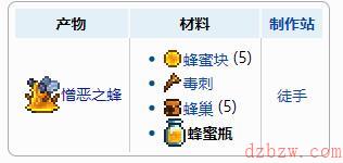 泰拉瑞亚蜂蜜瓶介绍