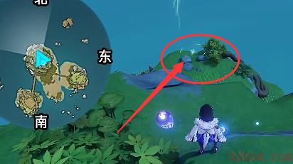 原神2.8左上角小岛宝箱攻略