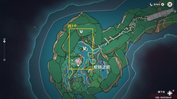 原神飘浮灵采集路线