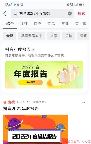 抖音2022年度报告怎么看