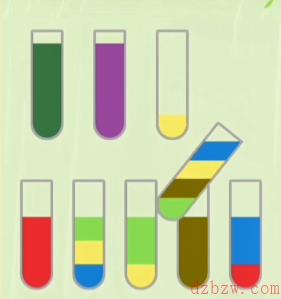 水排序拼图第11关攻略