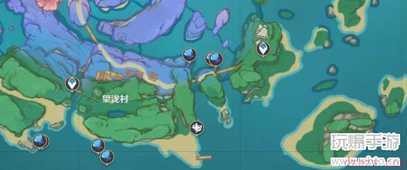 原神海灵芝最全分布图