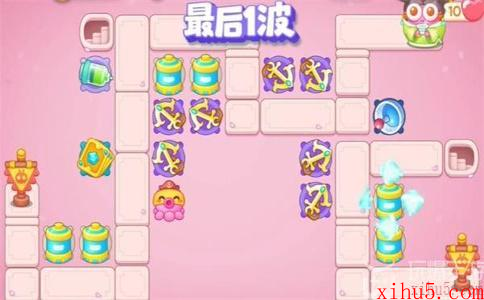 保卫萝卜4秋妃传第65关怎么过