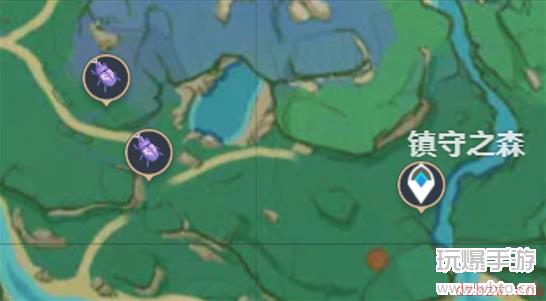 原神鬼兜虫分布图