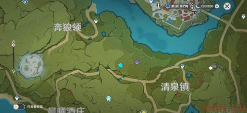 原神蒙德地灵龛位置