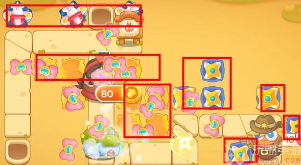 保卫萝卜4波仔很忙第46关怎么过